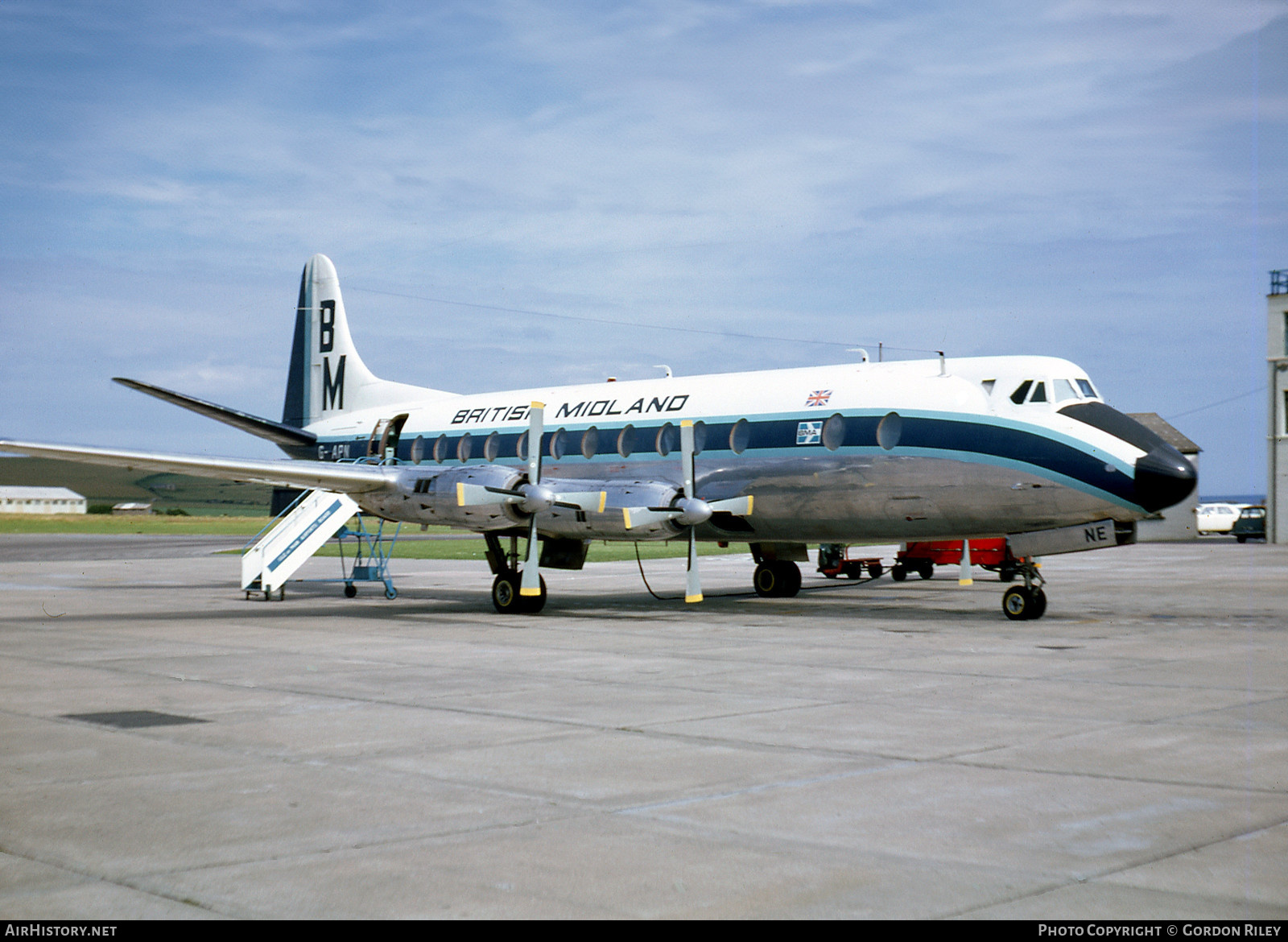 Aircraft Photo of G-APNE | Vickers 831 Viscount | British Midland Airways - BMA | AirHistory.net #768174