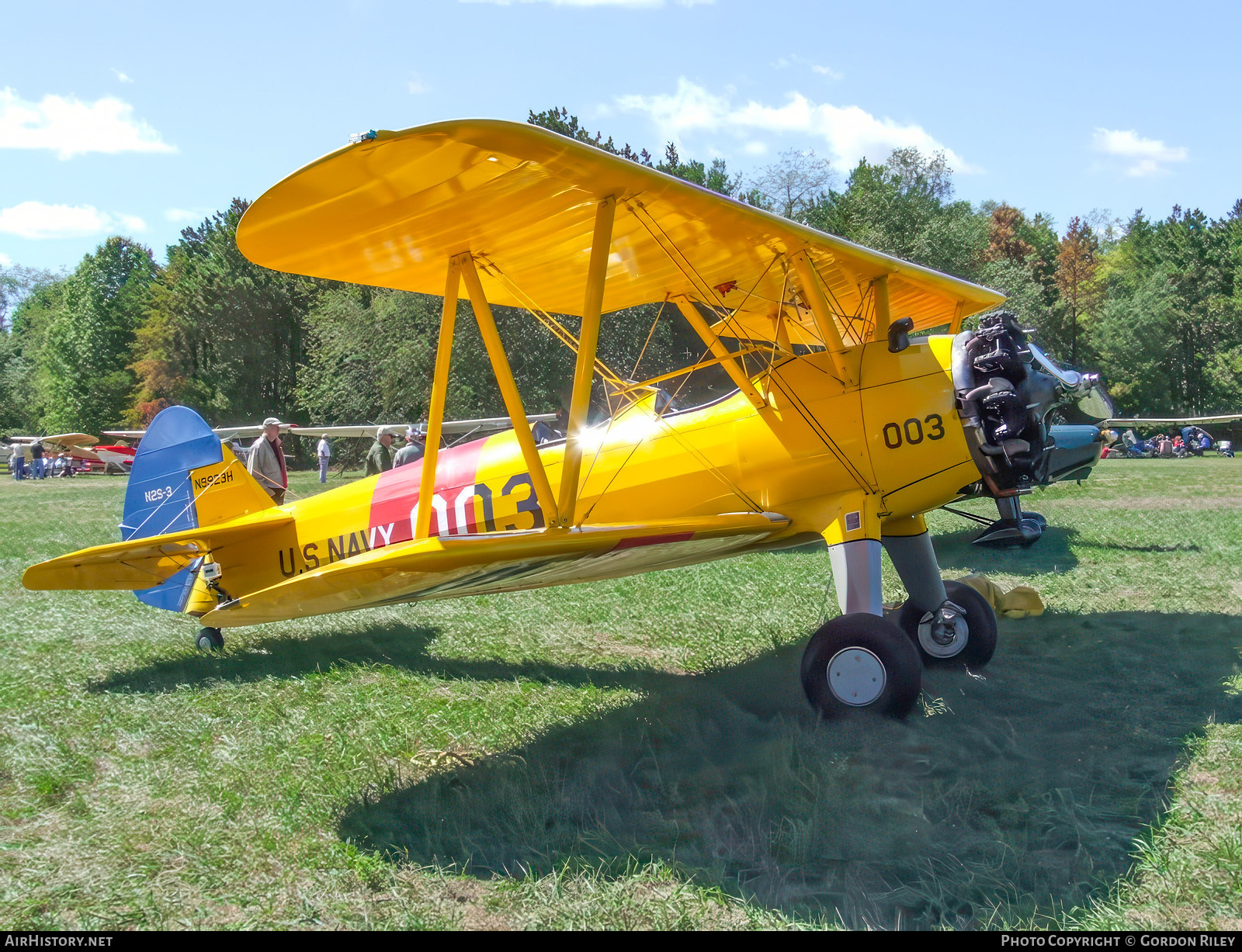 Aircraft Photo of N9923H | Boeing A75N1 Kaydet | USA - Navy | AirHistory.net #768202