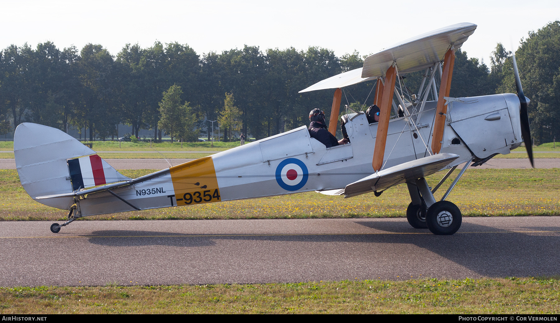 Aircraft Photo of N935NL / T-9354 | De Havilland D.H. 82A Tiger Moth II | UK - Air Force | AirHistory.net #768211