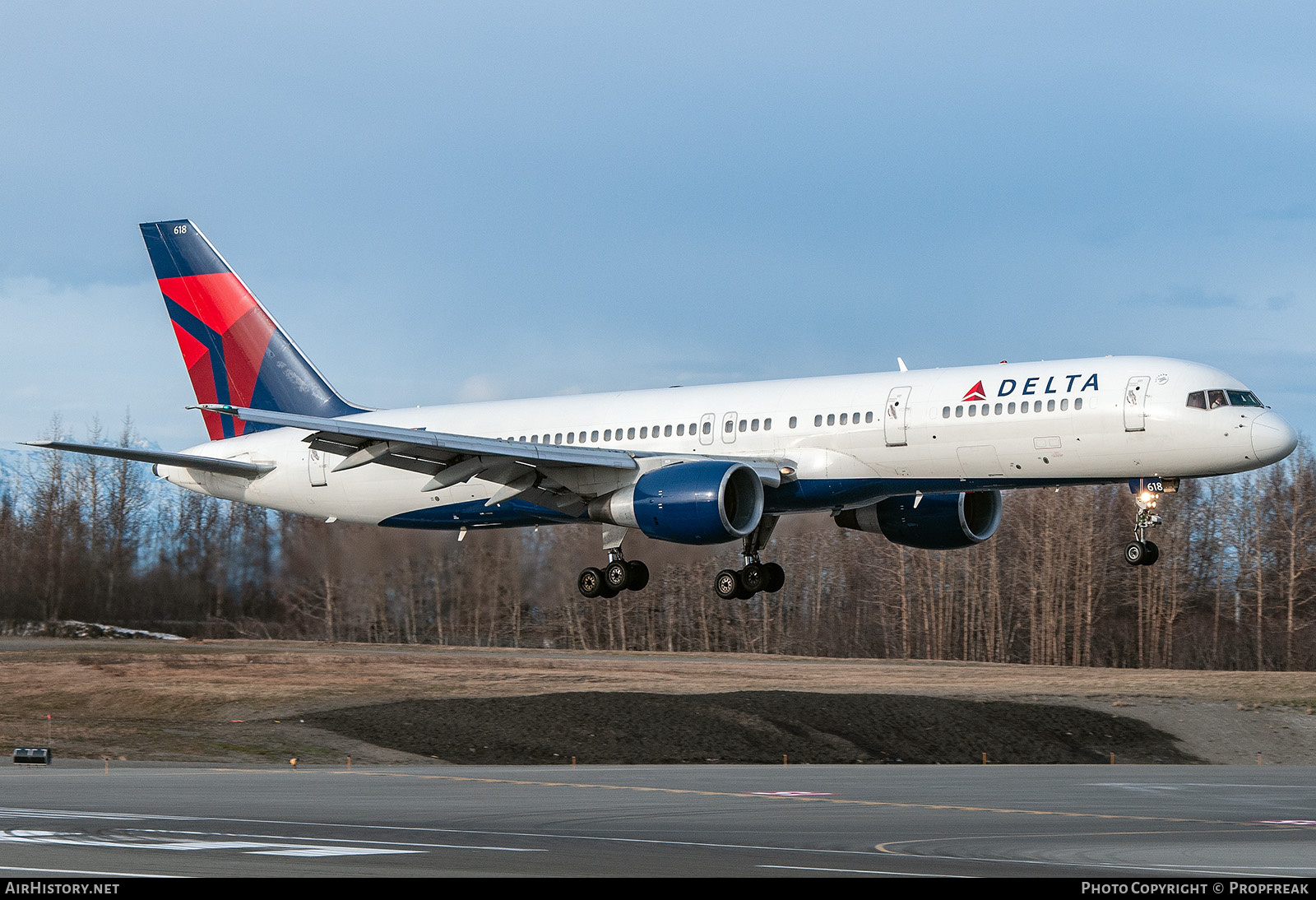 Aircraft Photo of N618DL | Boeing 757-232 | Delta Air Lines | AirHistory.net #768219