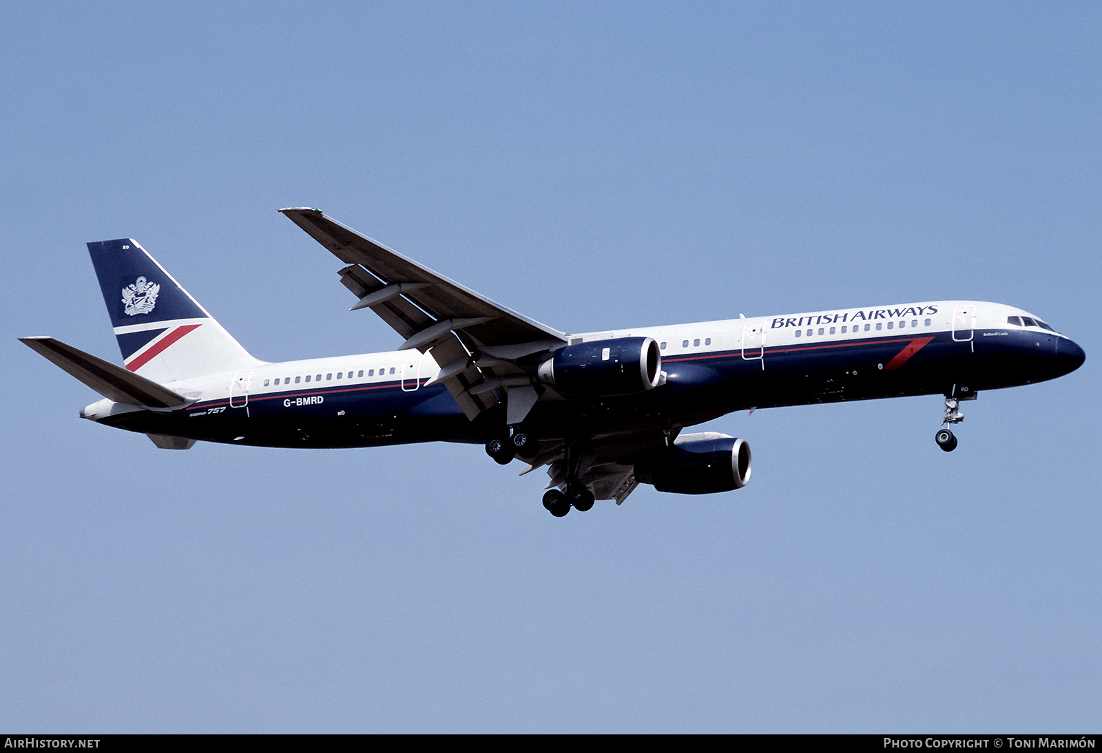 Aircraft Photo of G-BMRD | Boeing 757-236 | British Airways | AirHistory.net #768220