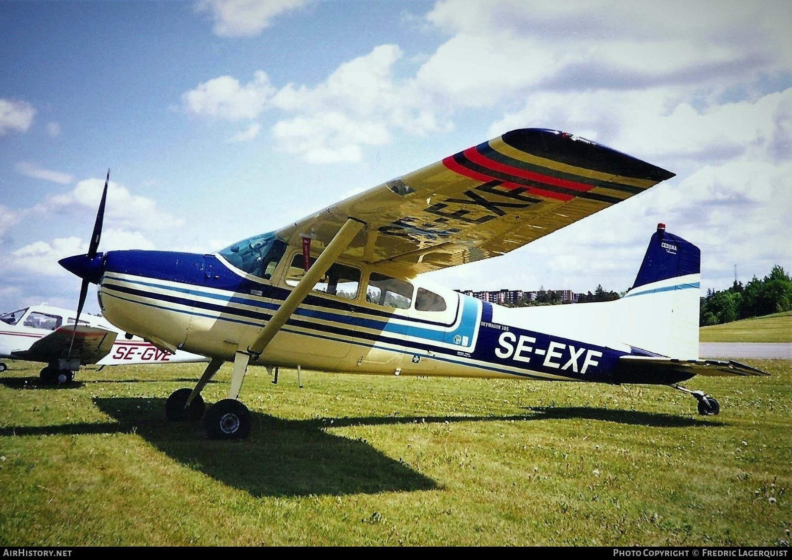 Aircraft Photo of SE-EXF | Cessna 185D Skywagon | AirHistory.net #768223