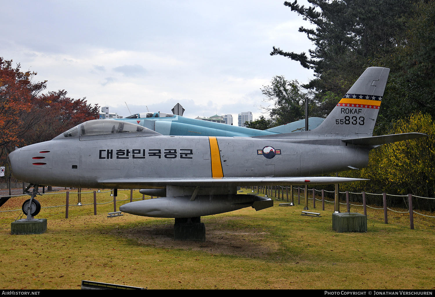 Aircraft Photo of 55-833 / 55833 | North American F-86F Sabre | South Korea - Air Force | AirHistory.net #768228