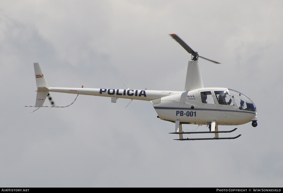Aircraft Photo of PB-001 | Robinson R-44 Raven II | Bolivia - Police | AirHistory.net #768244