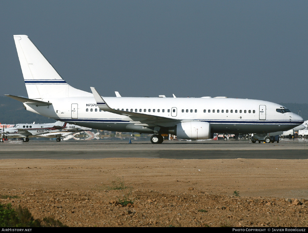 Aircraft Photo of N737GG | Boeing 737-74Q BBJ | AirHistory.net #768253