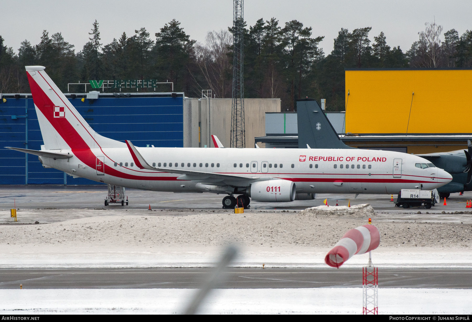 Aircraft Photo of 0111 | Boeing 737-800 BBJ2 | Poland - Air Force | AirHistory.net #768295