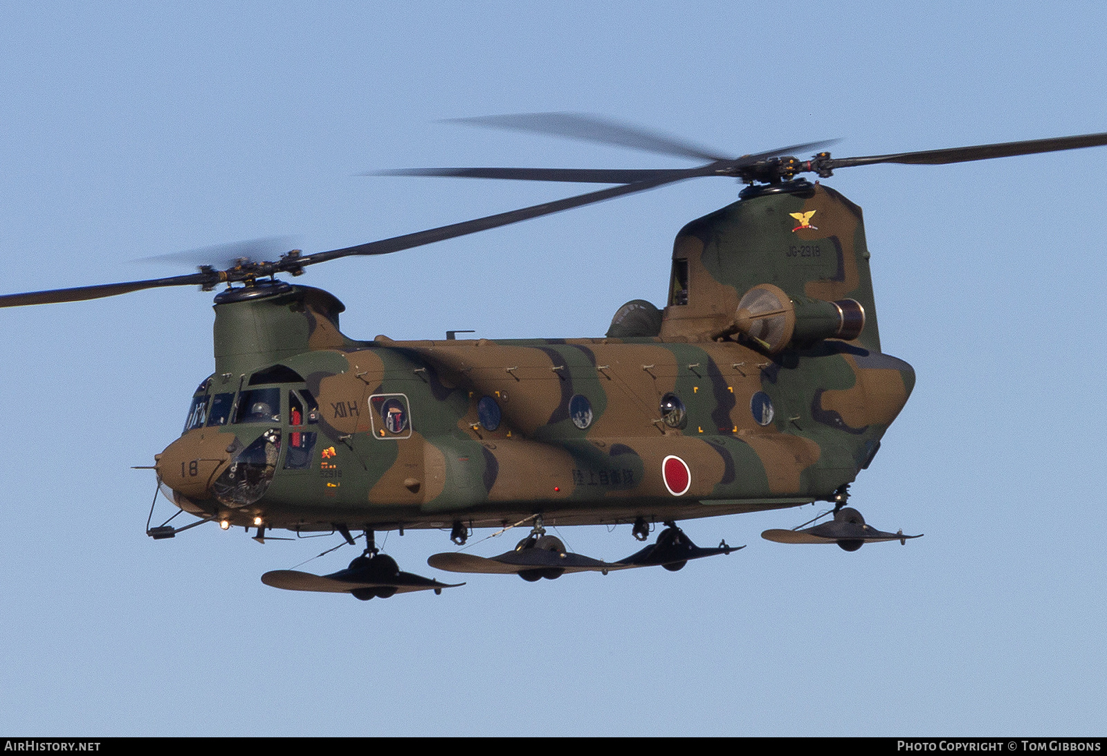 Aircraft Photo of 52918 / JG-2918 | Boeing CH-47J Chinook (414) | Japan - Army | AirHistory.net #768300