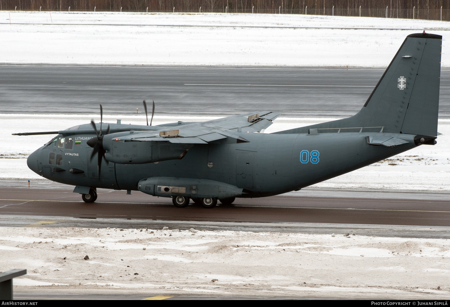 Aircraft Photo of 08 | Alenia C-27J Spartan | Lithuania - Air Force | AirHistory.net #768319
