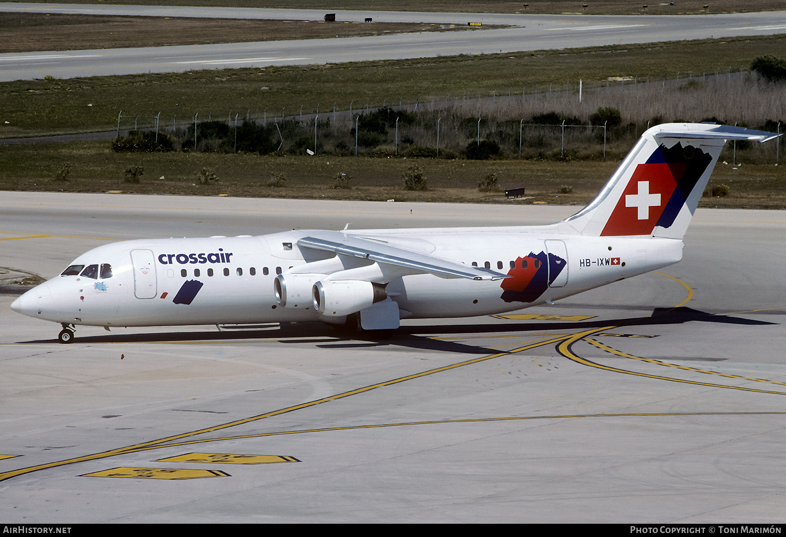 Aircraft Photo of HB-IXW | British Aerospace Avro 146-RJ100 | Crossair | AirHistory.net #768329
