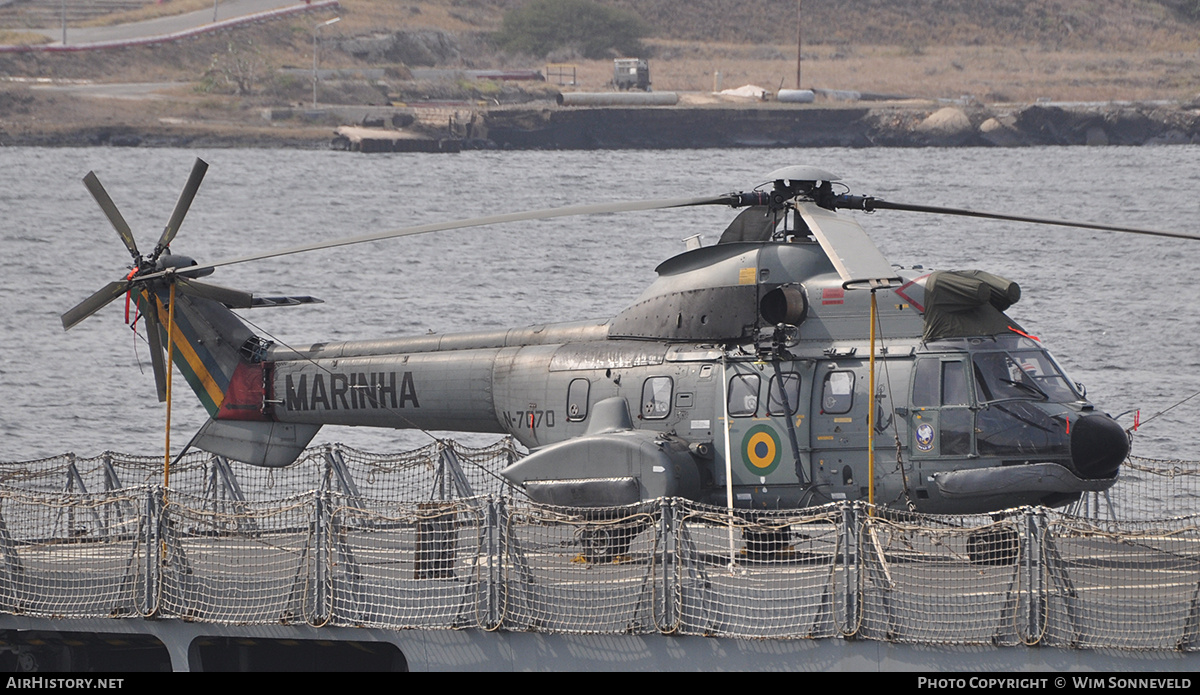 Aircraft Photo of N-7070 | Aerospatiale UH-14 Super Puma (AS-332F1) | Brazil - Navy | AirHistory.net #768333