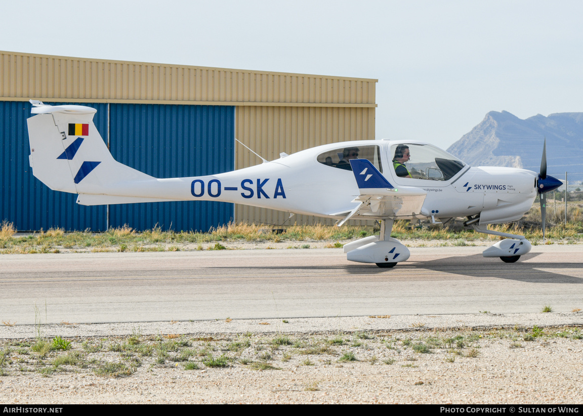 Aircraft Photo of OO-SKA | Diamond DA40 NG Diamond Star | Skywings Flight Training | AirHistory.net #768338
