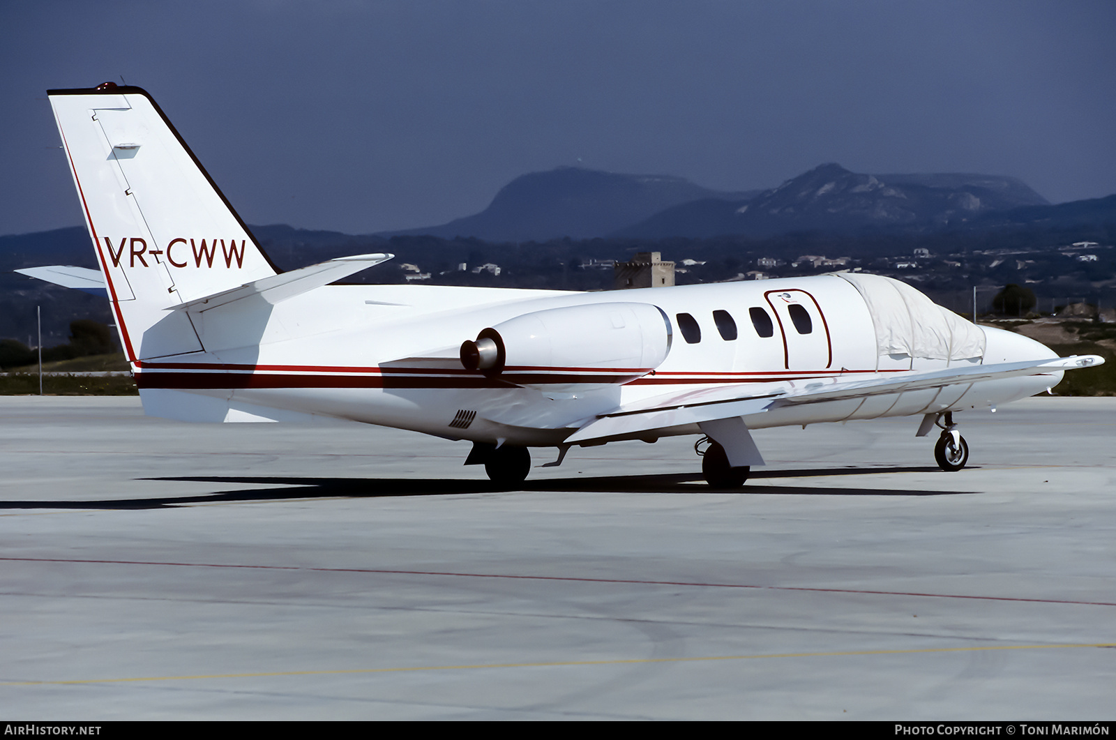 Aircraft Photo of VR-CWW | Cessna 500 Citation | AirHistory.net #768339