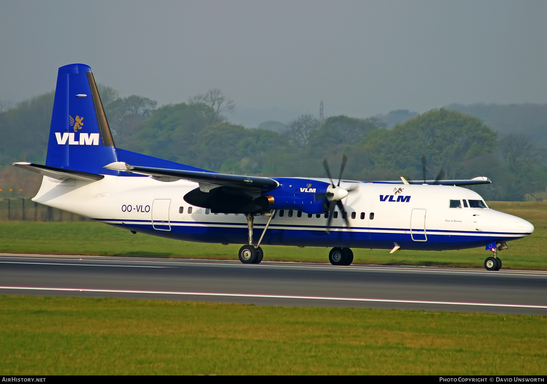 Aircraft Photo of OO-VLO | Fokker 50 | VLM Airlines | AirHistory.net #768346
