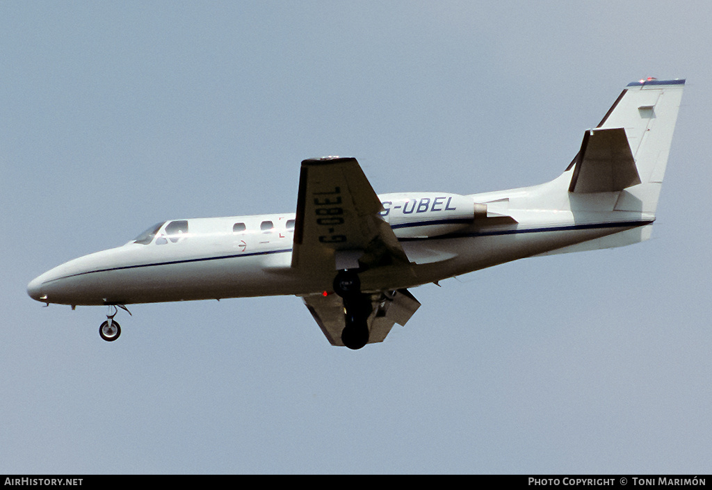Aircraft Photo of G-OBEL | Cessna 500 Citation I | AirHistory.net #768359