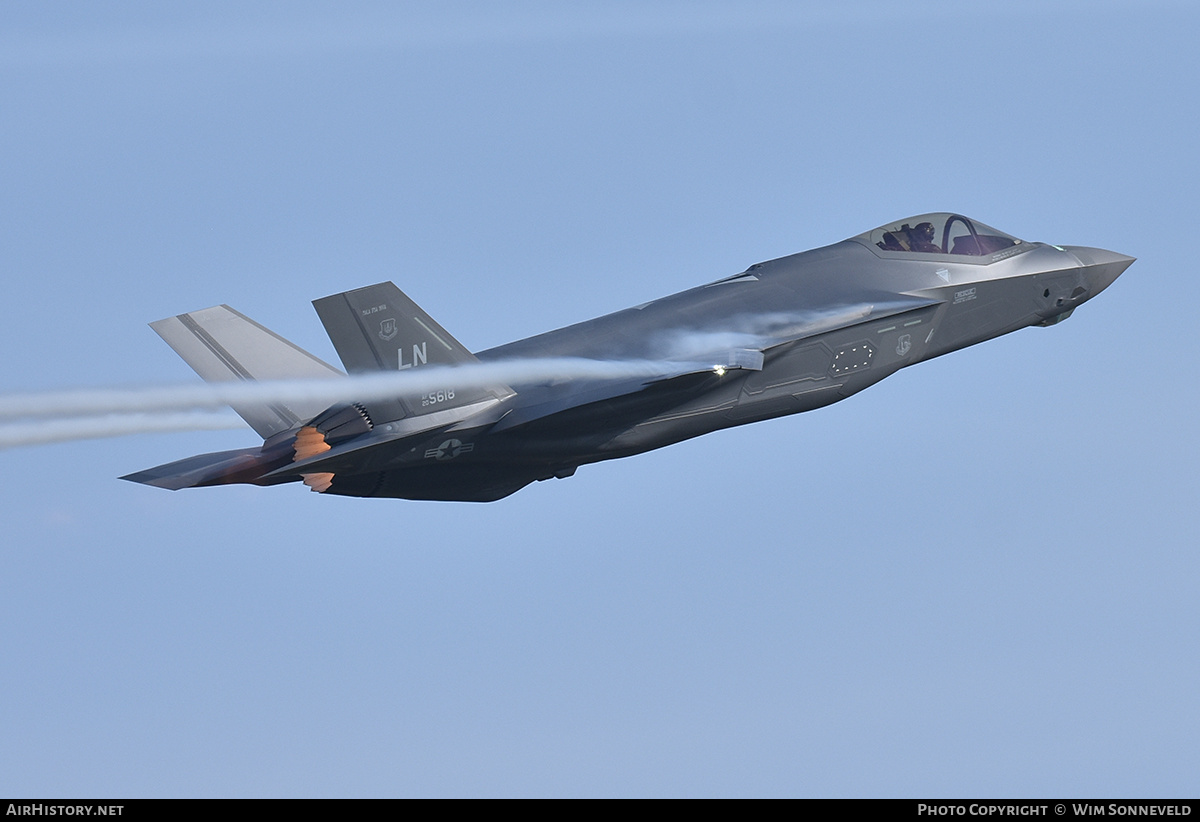 Aircraft Photo of 20-5618 / AF20-5618 | Lockheed Martin F-35A Lightning II | USA - Air Force | AirHistory.net #768372