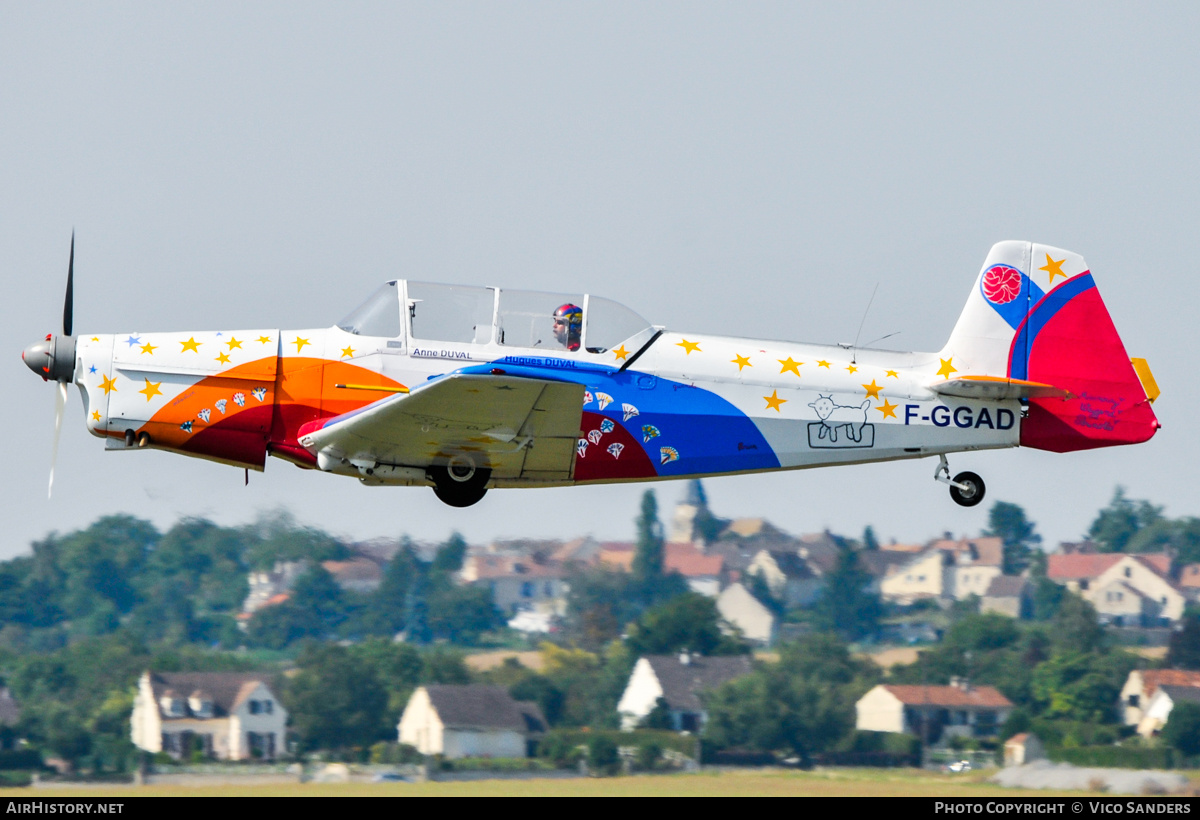 Aircraft Photo of F-GGAD | Zlin Z-526F Trener Master | AirHistory.net #768377
