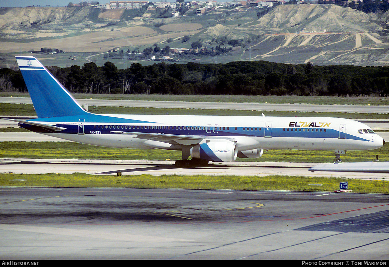 Aircraft Photo of 4X-EBV | Boeing 757-258 | El Al Israel Airlines | AirHistory.net #768387