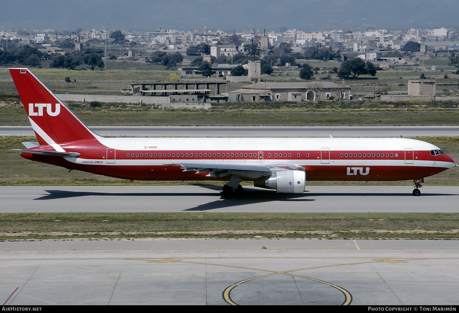 Aircraft Photo of D-AMUN | Boeing 767-3G5/ER | LTU - Lufttransport-Unternehmen | AirHistory.net #768388