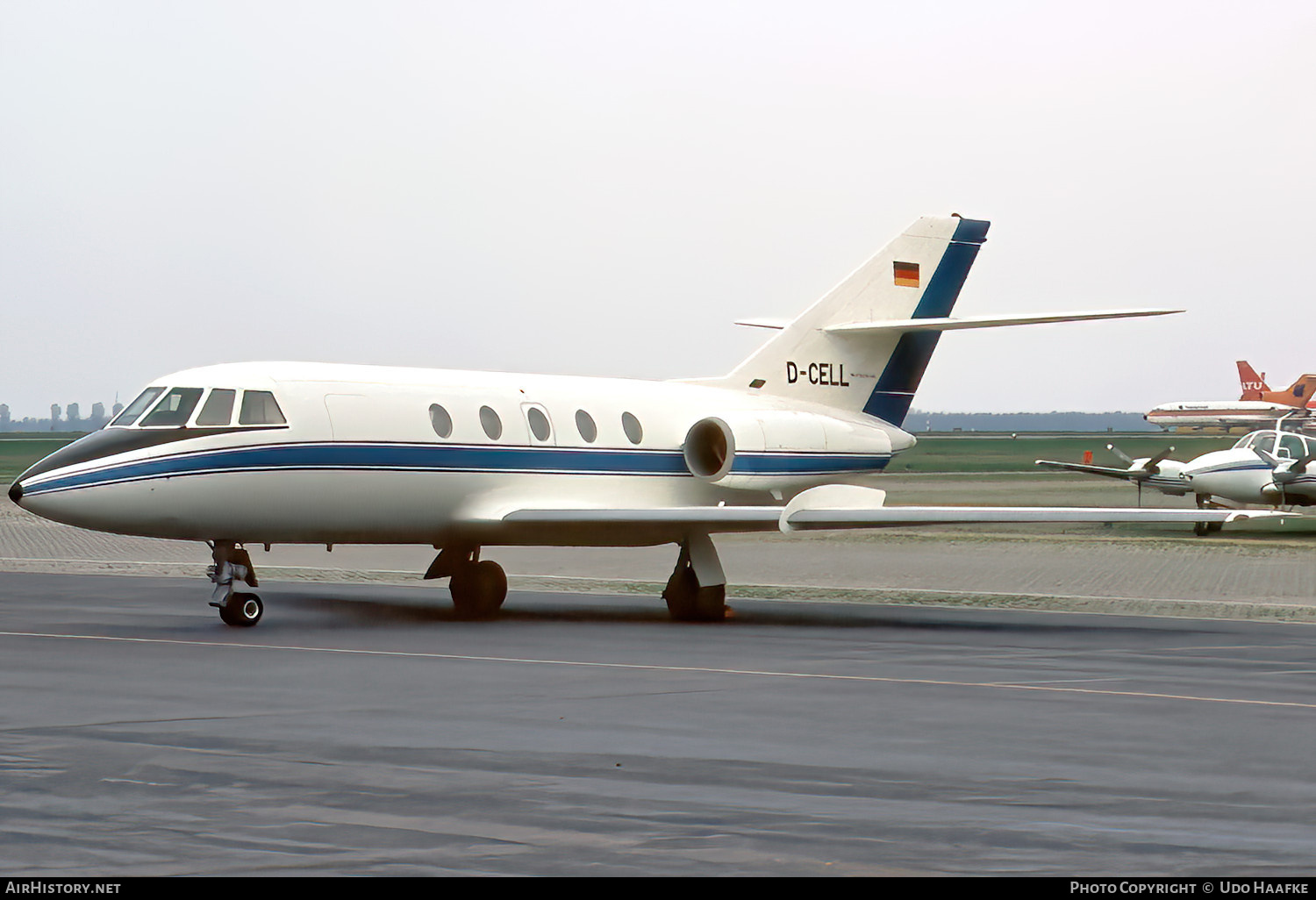 Aircraft Photo of D-CELL | Dassault Falcon 20D | AirHistory.net #768395