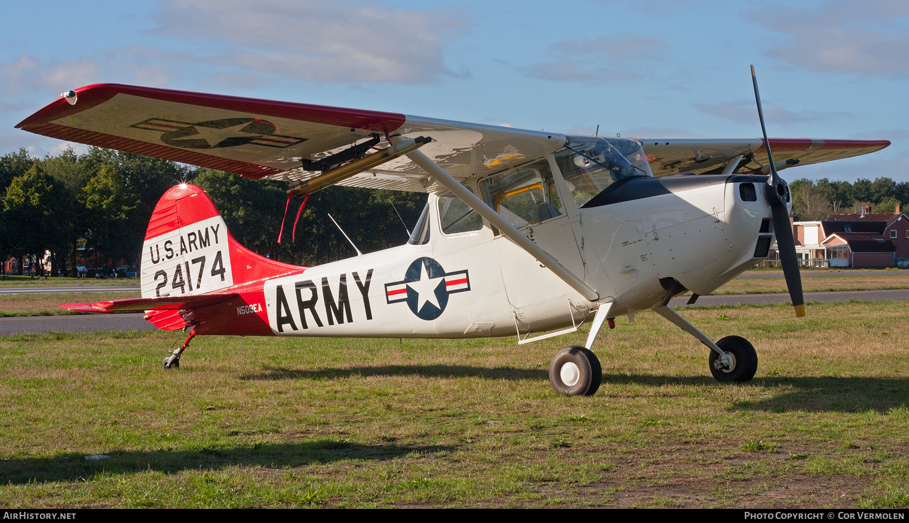 Aircraft Photo of N509EA / 24174 | Cessna L-19A/IT Bird Dog | USA - Army | AirHistory.net #768442