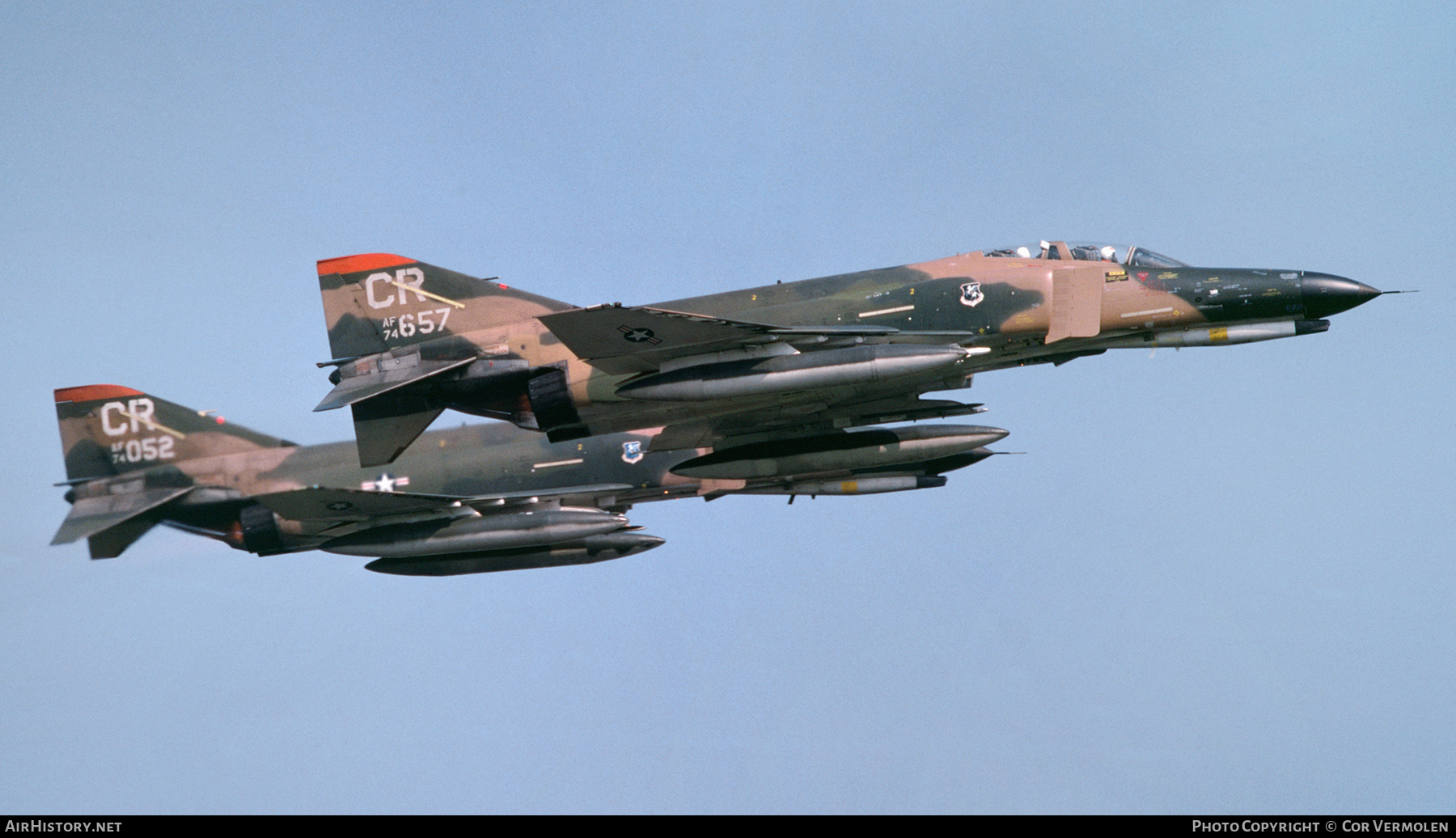 Aircraft Photo of 74-0657 / AF74-657 | McDonnell Douglas F-4E Phantom II | USA - Air Force | AirHistory.net #768443