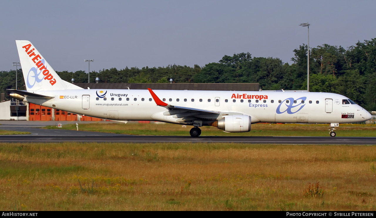 Aircraft Photo of EC-LLR | Embraer 195LR (ERJ-190-200LR) | Air Europa Express | AirHistory.net #768459