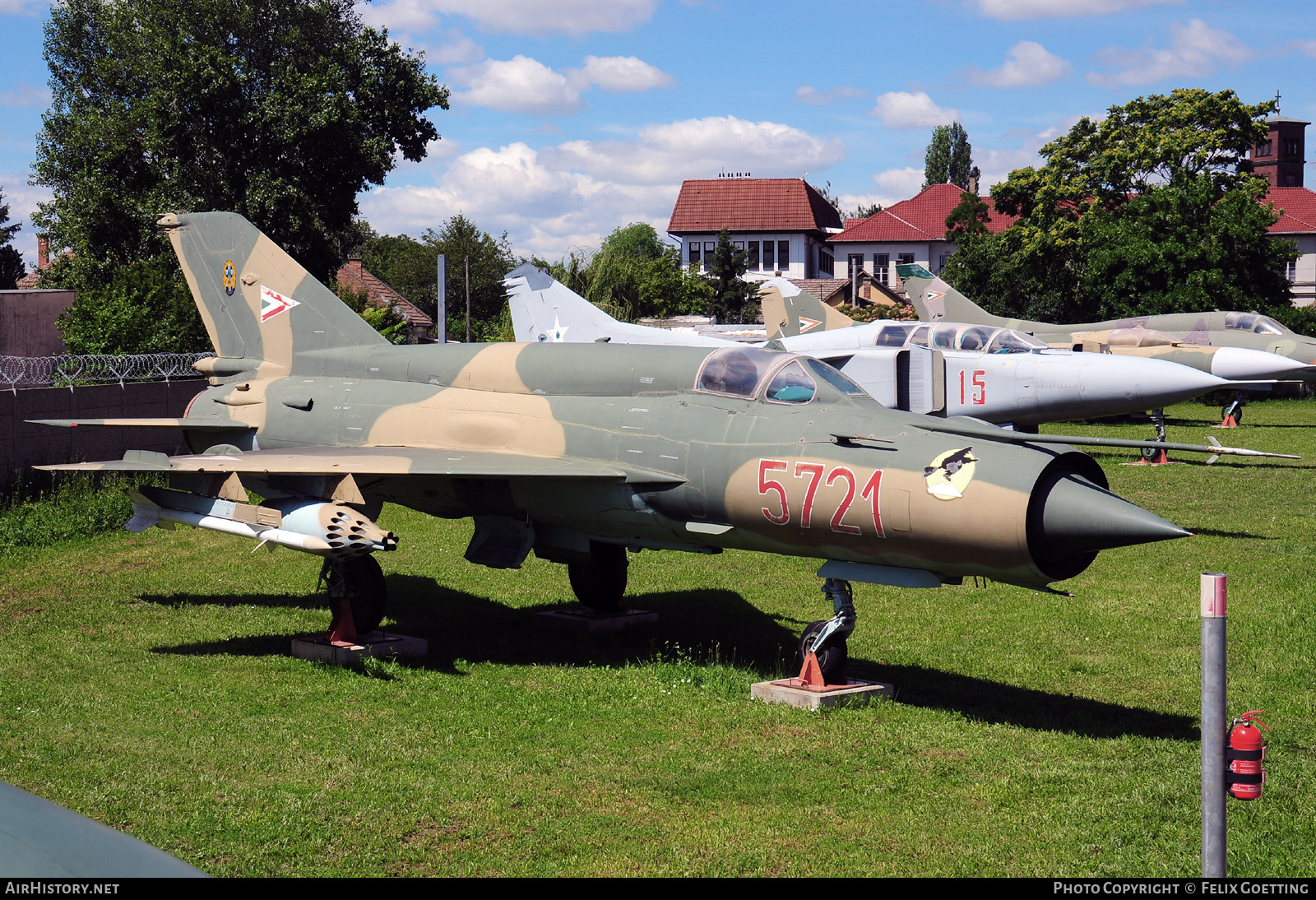 Aircraft Photo of 5721 | Mikoyan-Gurevich MiG-21bis SAU | Hungary - Air Force | AirHistory.net #768502