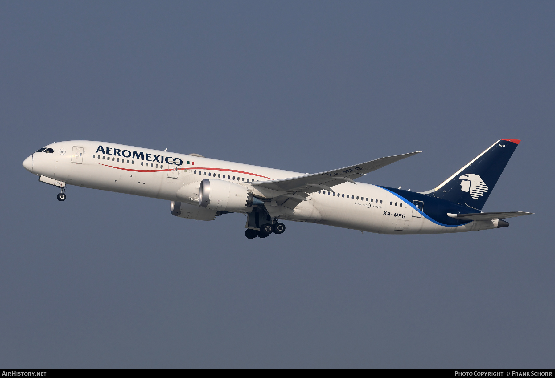 Aircraft Photo of XA-MFG | Boeing 787-9 Dreamliner | AeroMéxico | AirHistory.net #768517
