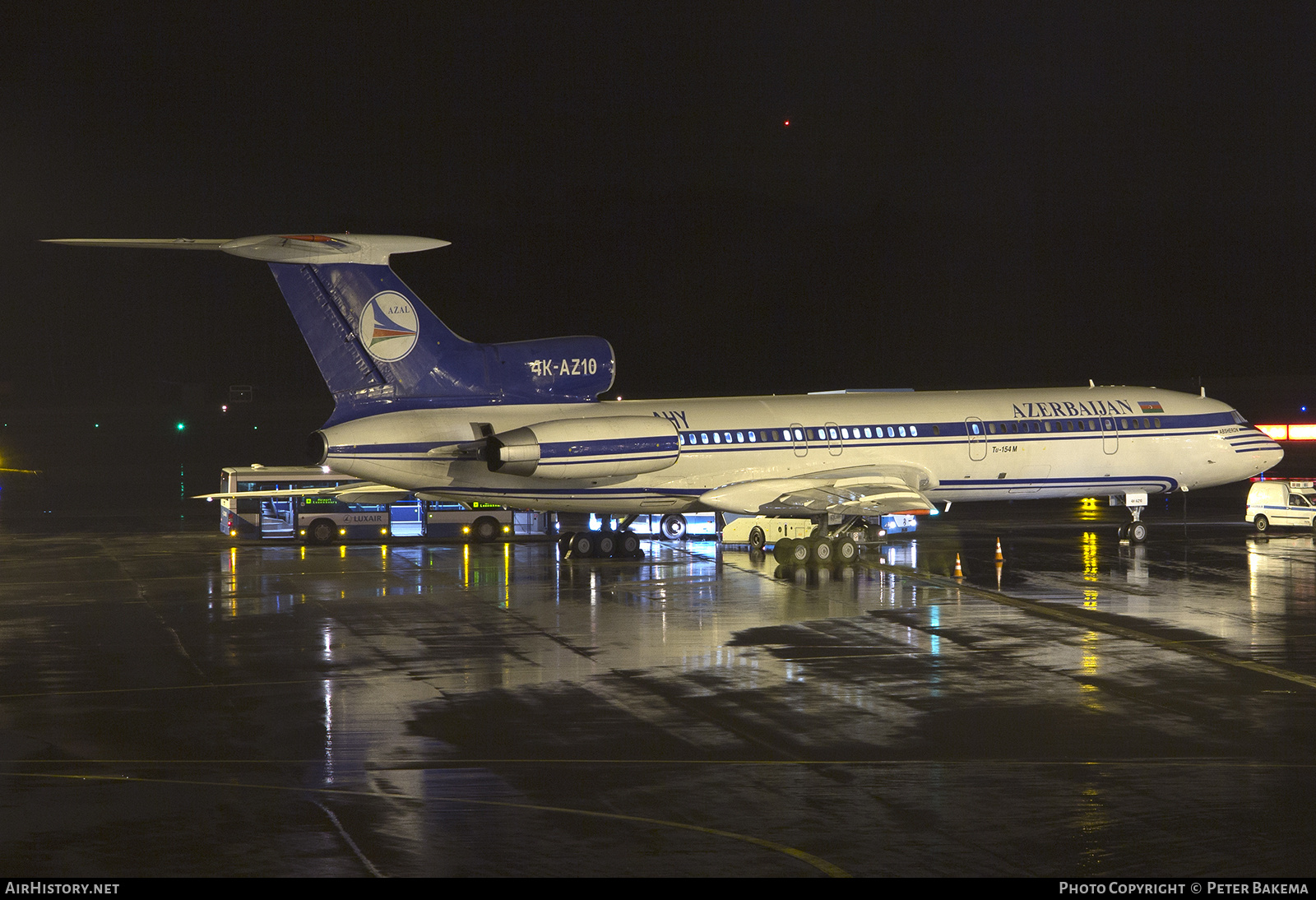 Aircraft Photo of 4K-AZ10 | Tupolev Tu-154M | Azerbaijan Airlines - AZAL - AHY | AirHistory.net #768527