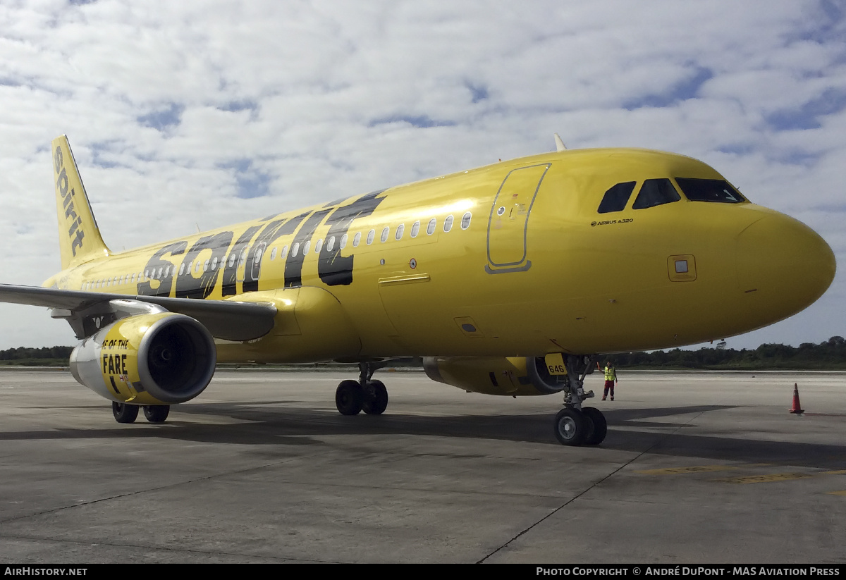 Aircraft Photo of N646NK | Airbus A320-232 | Spirit Airlines | AirHistory.net #768532