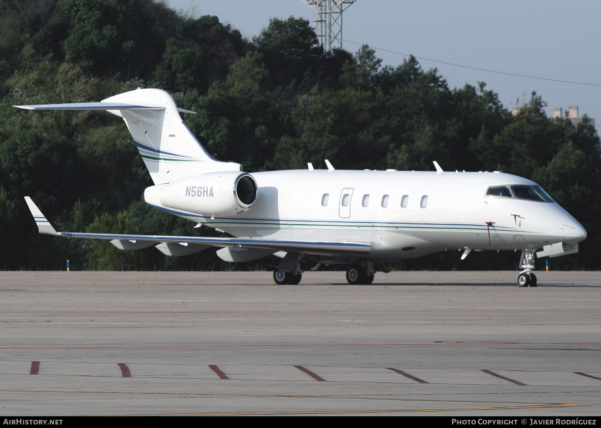 Aircraft Photo of N56HA | Bombardier Challenger 300 (BD-100-1A10) | AirHistory.net #768578