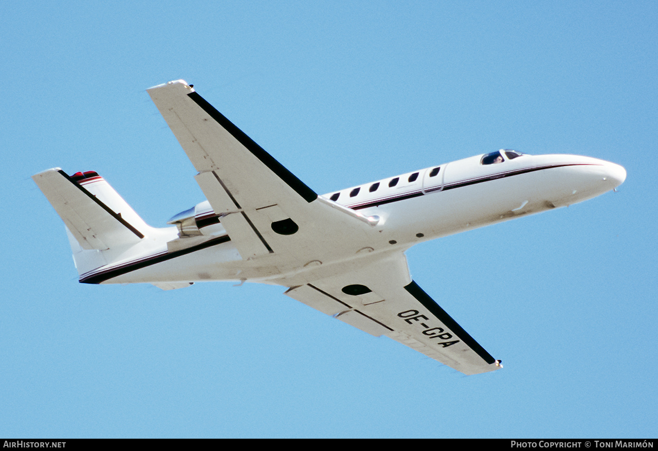 Aircraft Photo of OE-GPA | Cessna 560 Citation V | AirHistory.net #768586