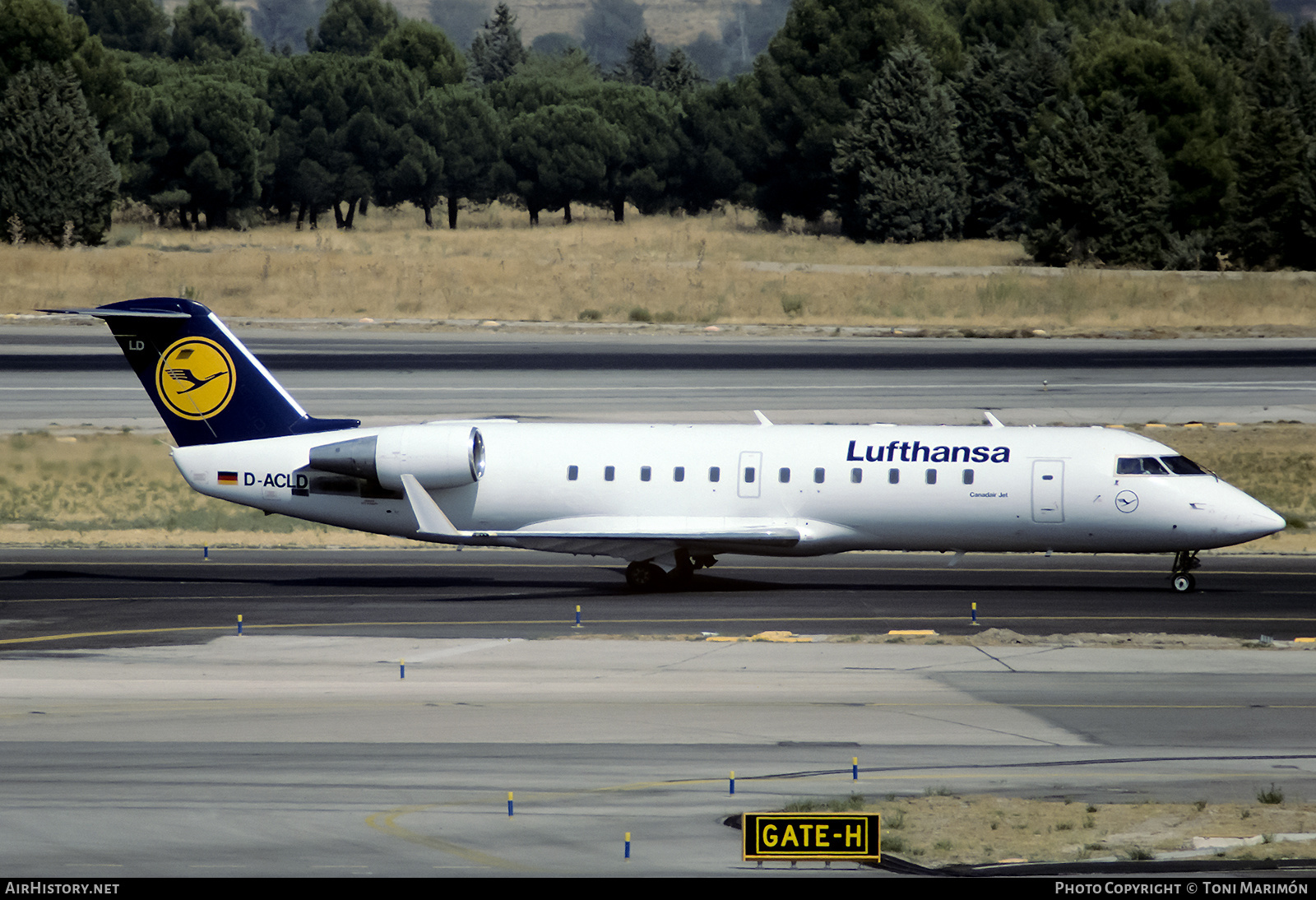 Aircraft Photo of D-ACLD | Canadair CRJ-100LR (CL-600-2B19) | Lufthansa | AirHistory.net #768589