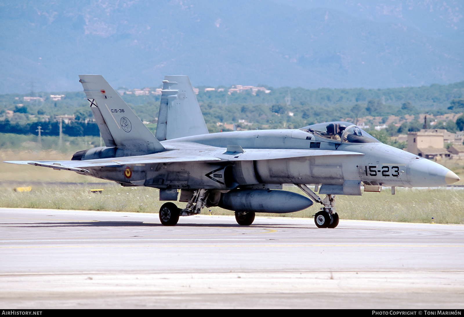 Aircraft Photo of C.15-36 | McDonnell Douglas EF-18A Hornet | Spain - Air Force | AirHistory.net #768594