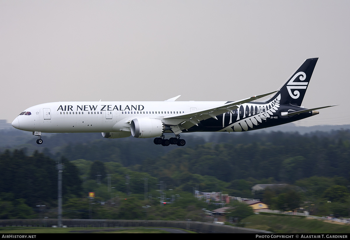 Aircraft Photo of ZK-NZG | Boeing 787-9 Dreamliner | Air New Zealand | AirHistory.net #768606