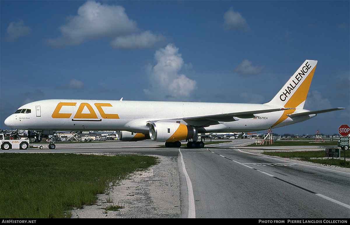 Aircraft Photo of N571CA | Boeing 757-23APF | Challenge Air Cargo - CAC | AirHistory.net #768608