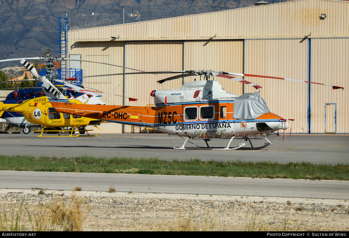 Aircraft Photo of EC-OHC | Bell 412EP | Avincis | AirHistory.net #768611