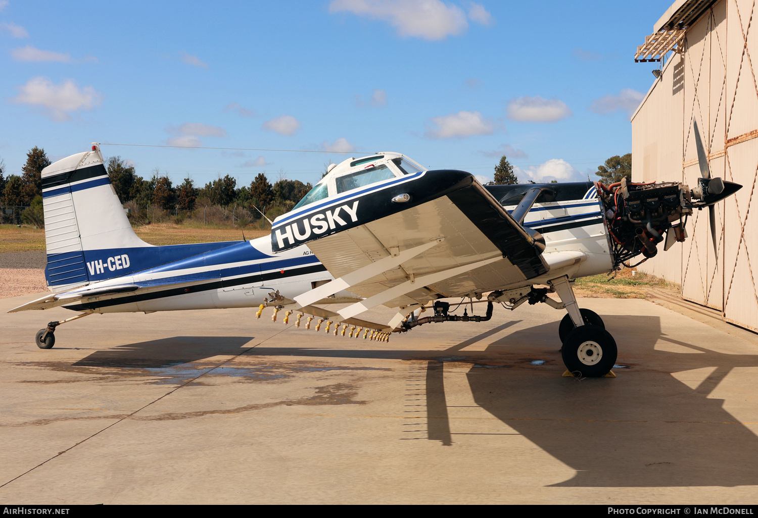 Aircraft Photo of VH-CED | Cessna T188C Ag Husky | AirHistory.net #768612