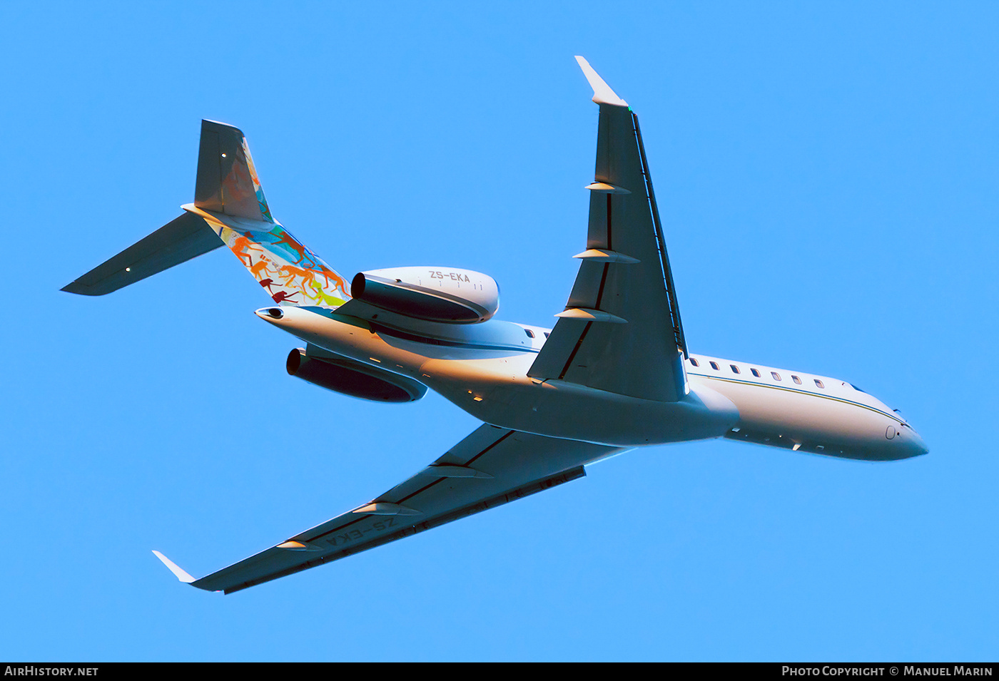 Aircraft Photo of ZS-EKA | Bombardier Global 6500 (BD-700-1A10) | AirHistory.net #768635