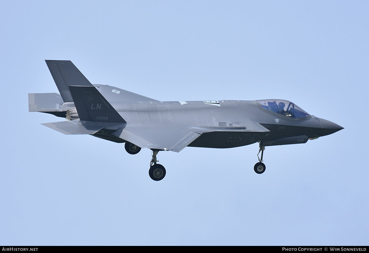 Aircraft Photo of 20-5589 / AF20-5589 | Lockheed Martin F-35A Lightning II | USA - Air Force | AirHistory.net #768636