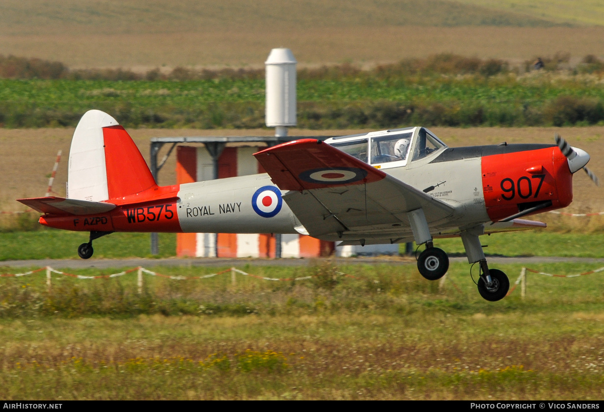 Aircraft Photo of F-AZPD / WB575 | De Havilland Canada DHC-1 Chipmunk T10 | UK - Navy | AirHistory.net #768641