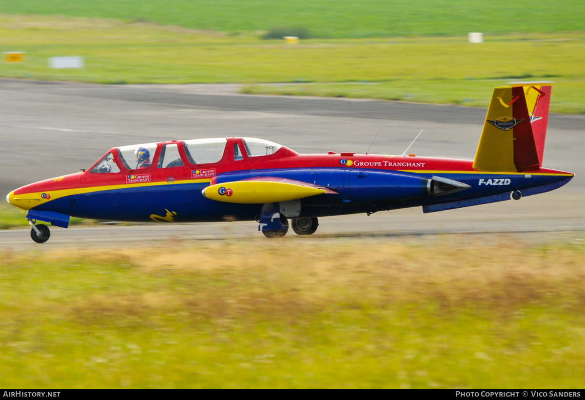 Aircraft Photo of F-AZZD | Fouga CM-170R Magister | Patrouille Tranchant | AirHistory.net #768651