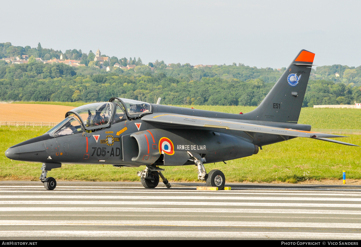 Aircraft Photo of E51 | Dassault-Dornier Alpha Jet E | France - Air Force | AirHistory.net #768654