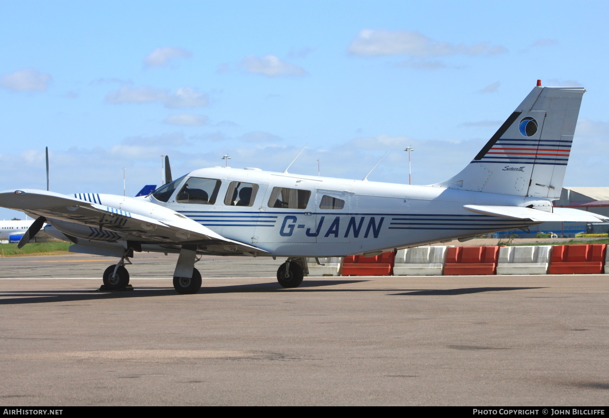 Aircraft Photo of G-JANN | Piper PA-34-220T Seneca III | AirHistory.net #768701