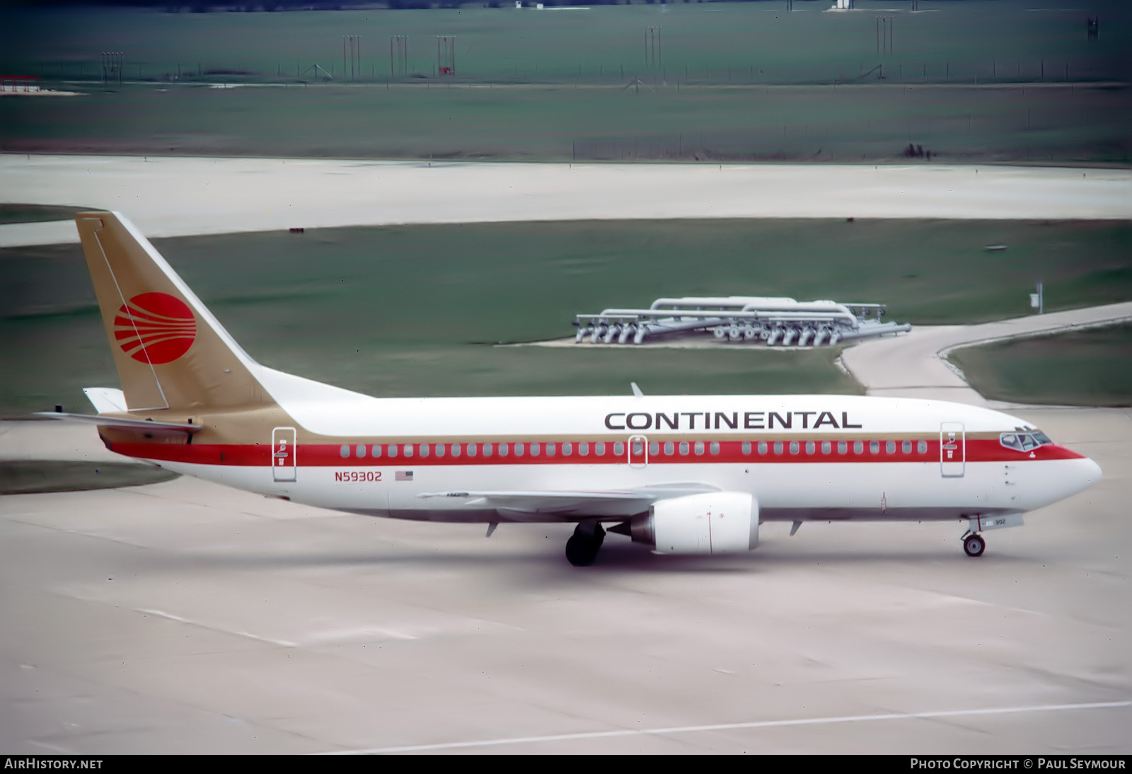 Aircraft Photo of N59302 | Boeing 737-3T0 | Continental Airlines | AirHistory.net #768718