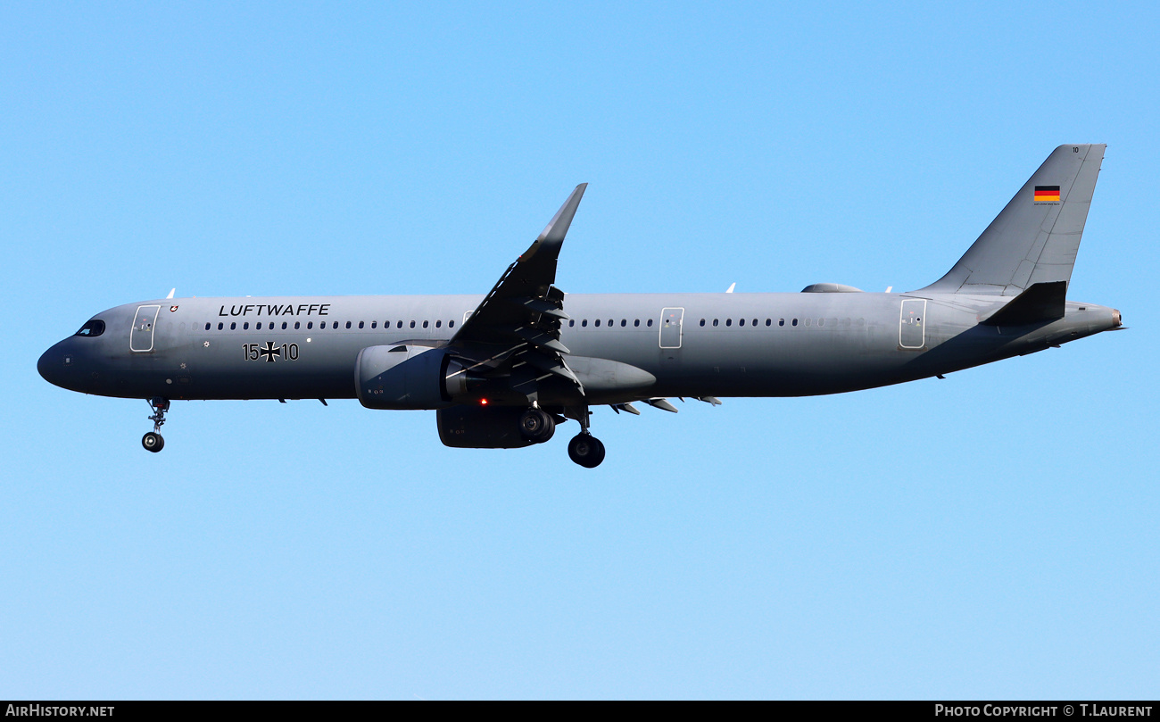 Aircraft Photo of 1510 | Airbus A321-251NX | Germany - Air Force | AirHistory.net #768721