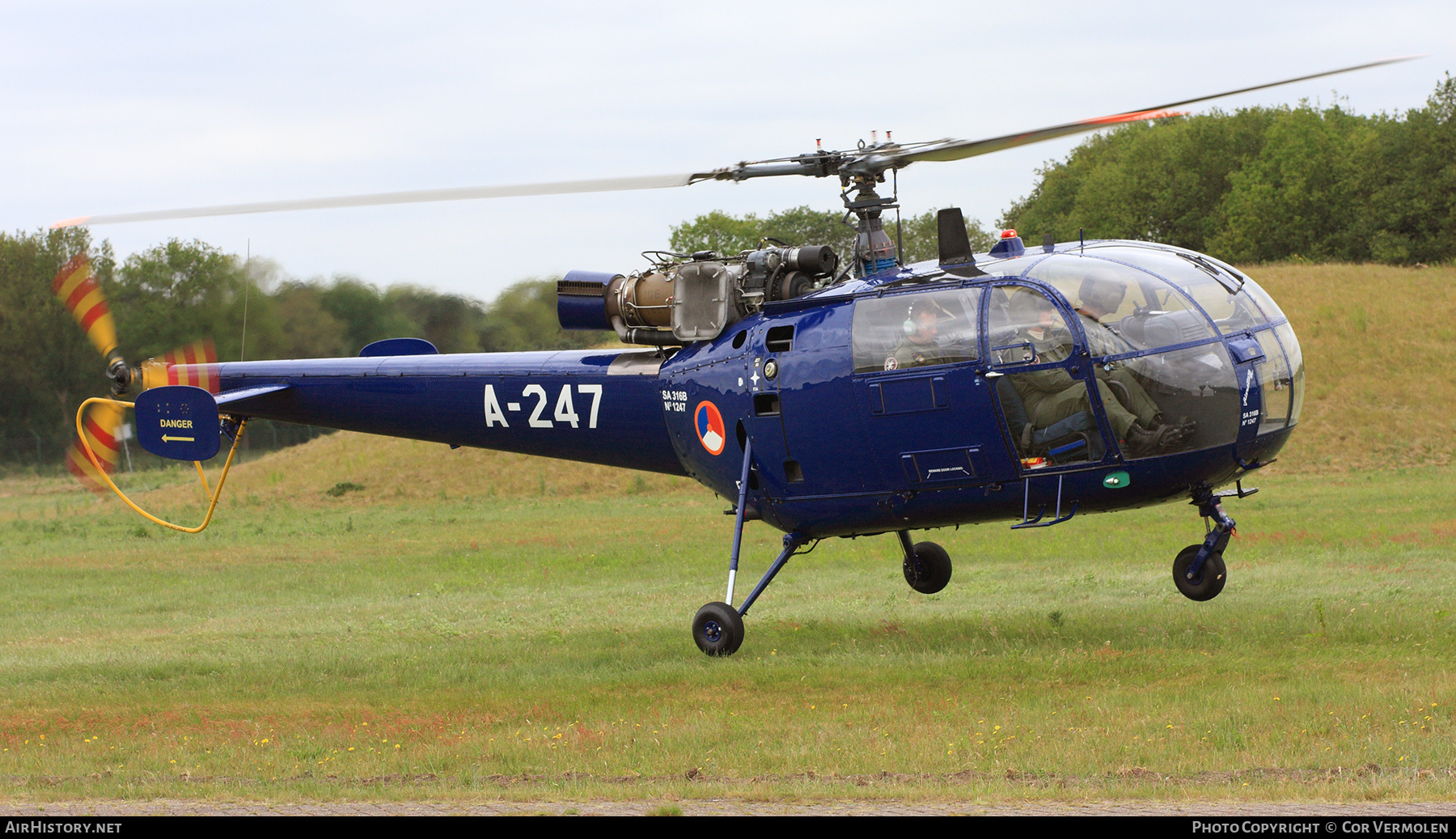 Aircraft Photo of A-247 | Sud SA-316B Alouette III | Netherlands - Air Force | AirHistory.net #768749