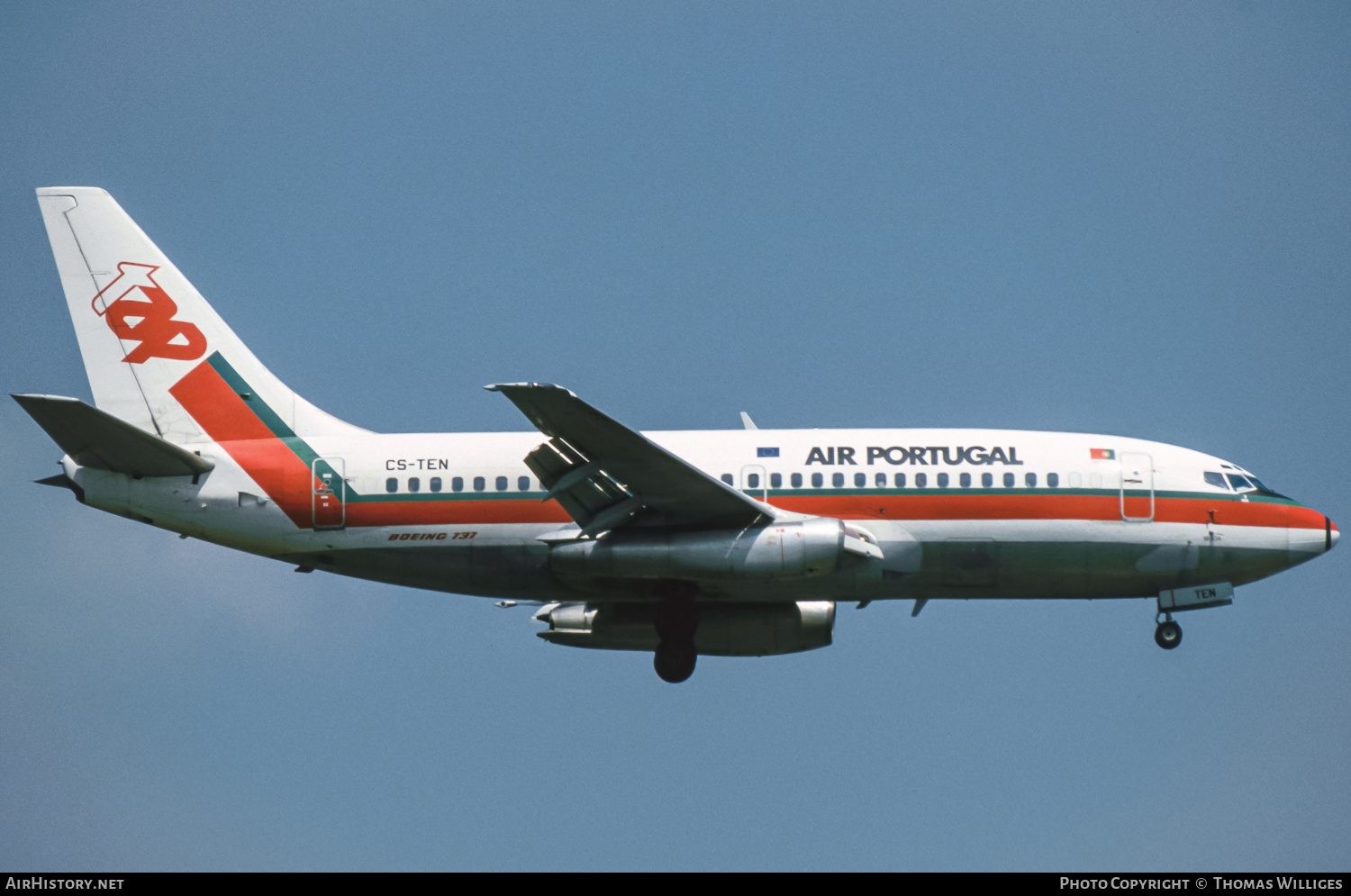 Aircraft Photo of CS-TEN | Boeing 737-282/Adv | TAP Air Portugal | AirHistory.net #768752