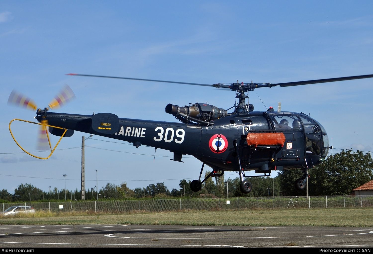 Aircraft Photo of 309 | Aerospatiale SA-319B Alouette III | France - Navy | AirHistory.net #768755
