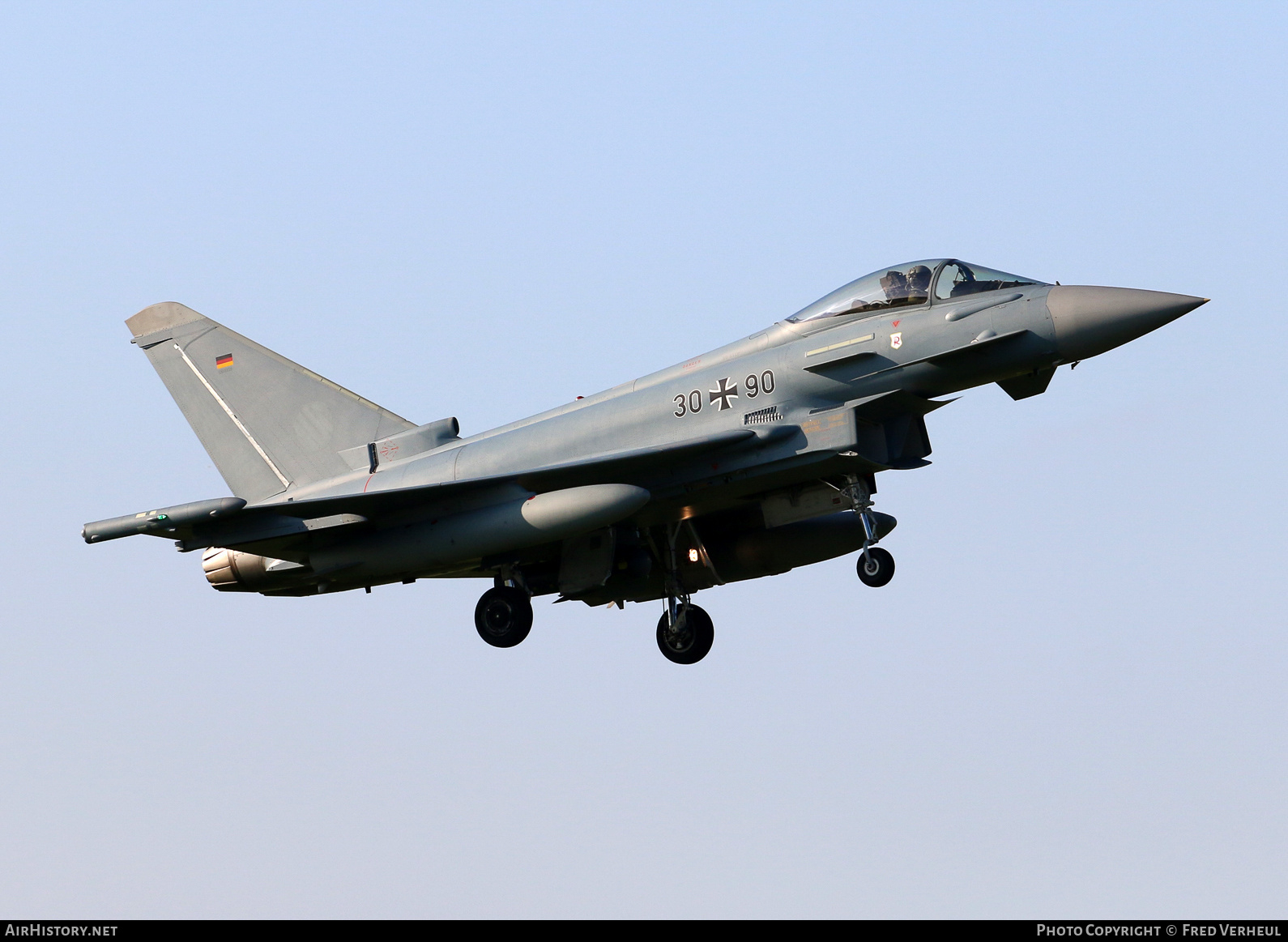 Aircraft Photo of 3090 | Eurofighter EF-2000 Typhoon S | Germany - Air Force | AirHistory.net #768783